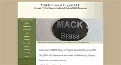 Desktop Screenshot of mackbrass.com